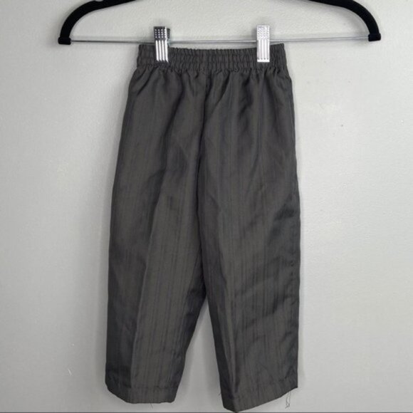 Boys‎ gray pin striped dress pants Sz 12M - Picture 1 of 6